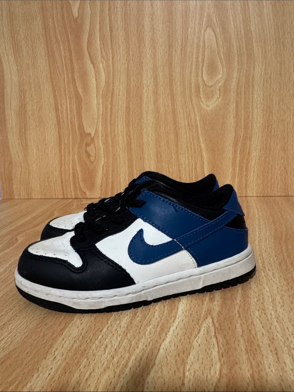 Nike Dunks Black and Blue Sneakers